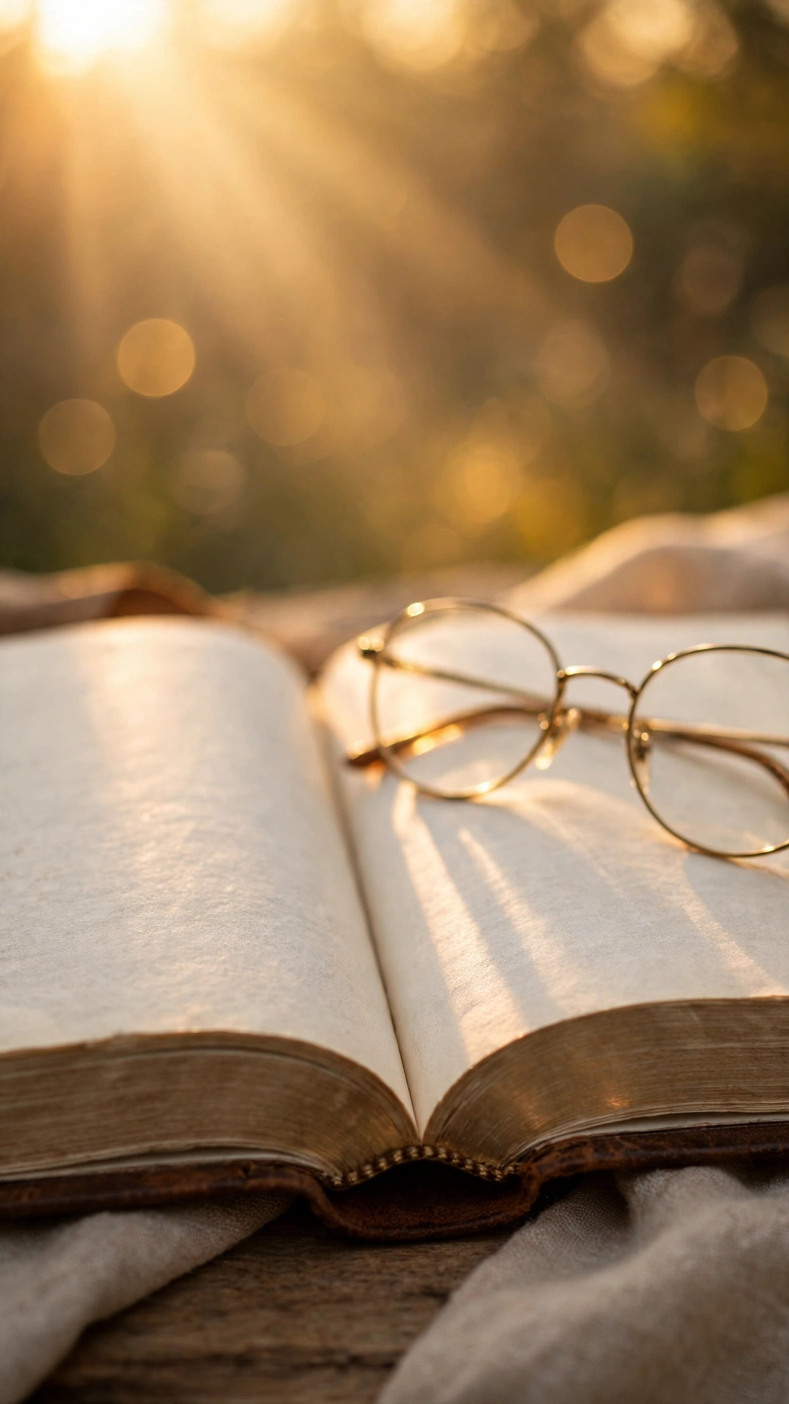 Bible verses for Friday morning in warm light