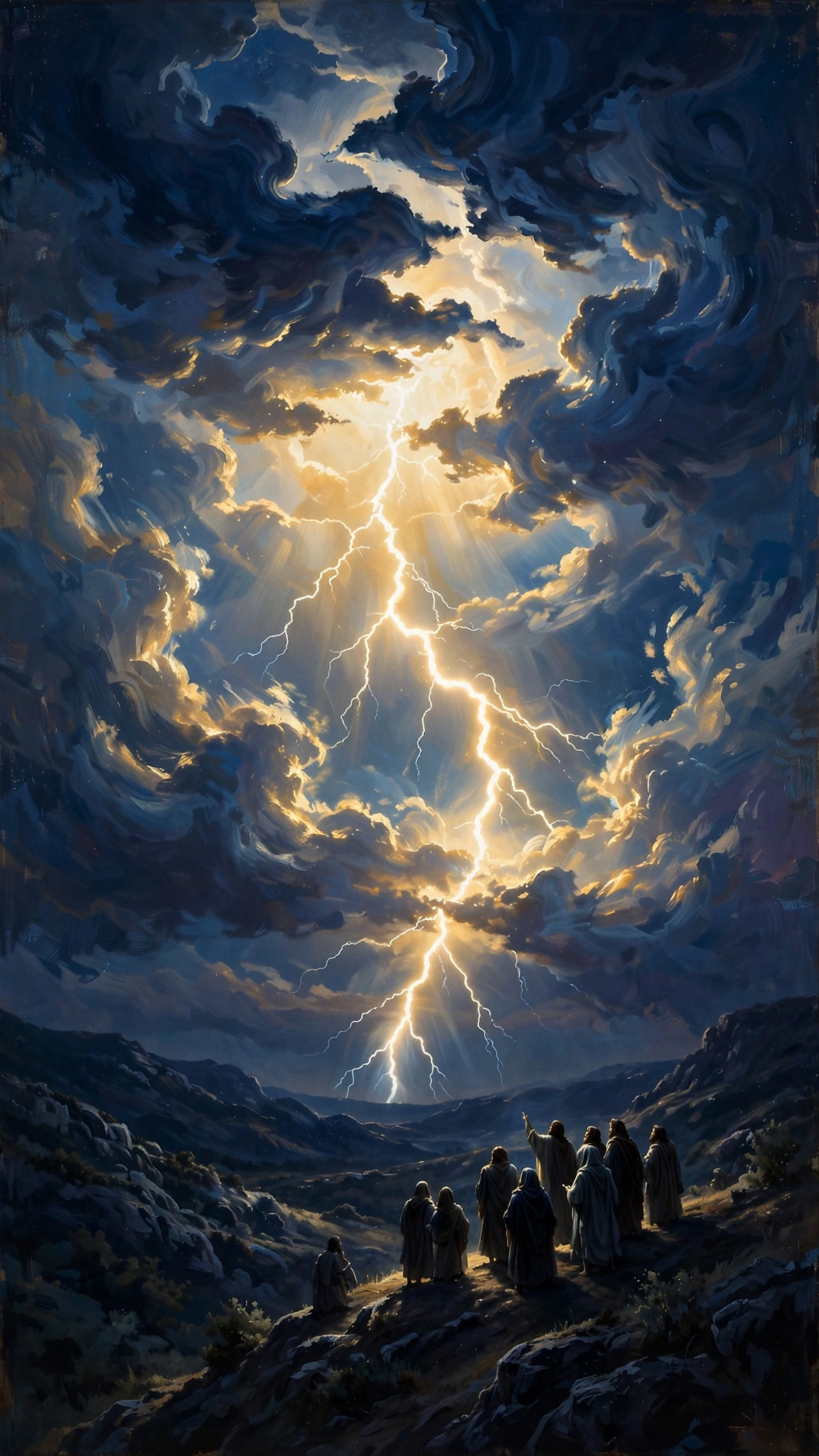 Lightning Falling from Heaven (for the Luke 10:18 section)