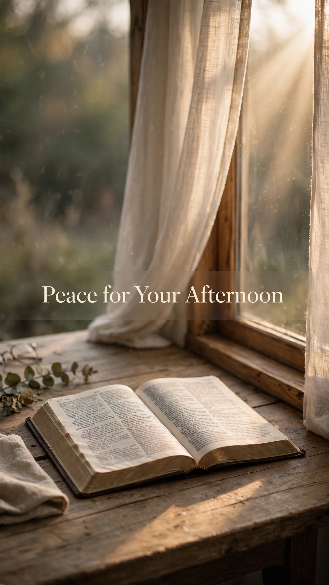 Peace for Your Afternoon