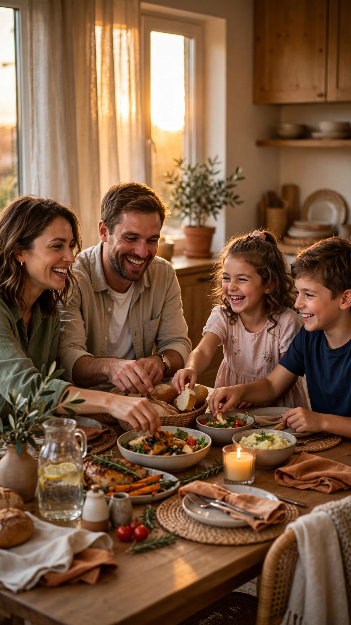 Friday blessings for family gathered together